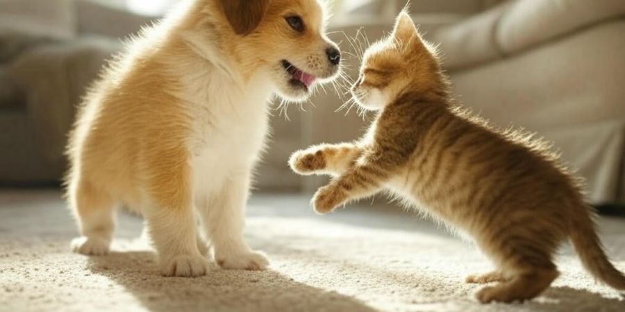 Dicas para socializar filhotes de cães e gatos e garantir um pet equilibrado