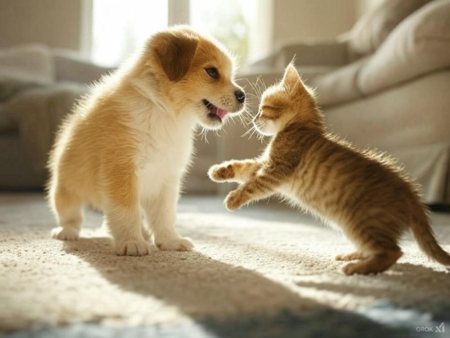 Dicas para socializar filhotes de cães e gatos e garantir um pet equilibrado
