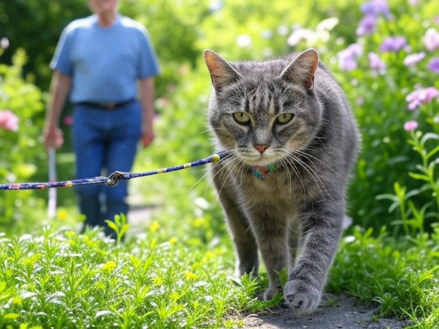 Levar o gato para passear é possível descubra como acostumar seu felino